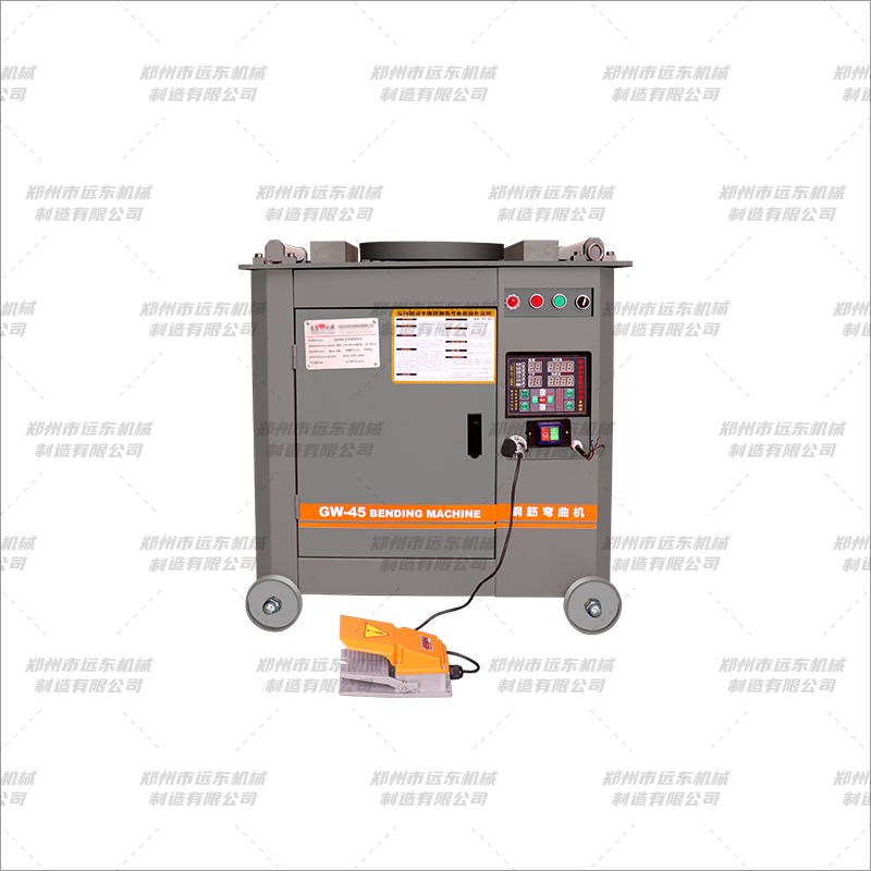 GW45型數控鋼筋彎曲機(圖1)